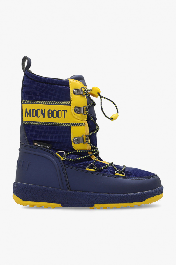 SchaferandweinerShops jordan Jordans Navy blue JR Boy snow boots Moon Boot Kids AIR goat JORDAN